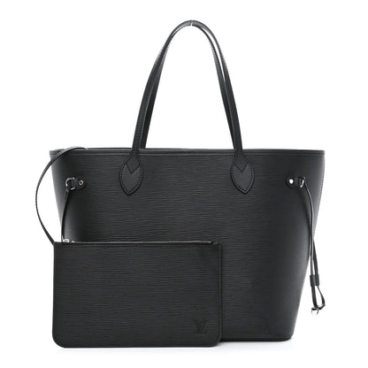 Louis Vuitton Epi Neverfull MM Black 1 of 9