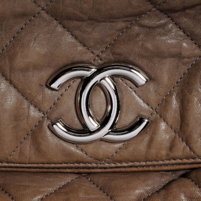 Chanel Washed Lambskin Chain Around Hobo Brown 8 of 9