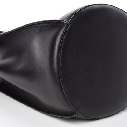 Celine Smooth Calfskin Long Strap Big Bucket Bag Black 8 of 9