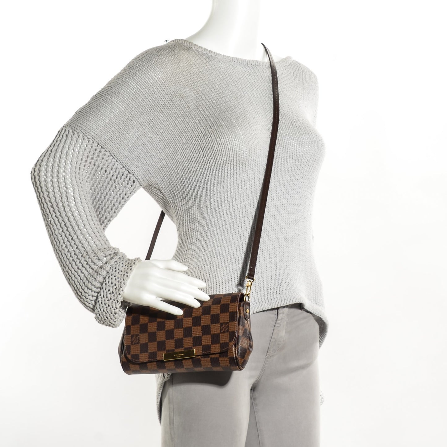Damier Ebene Favorite PM