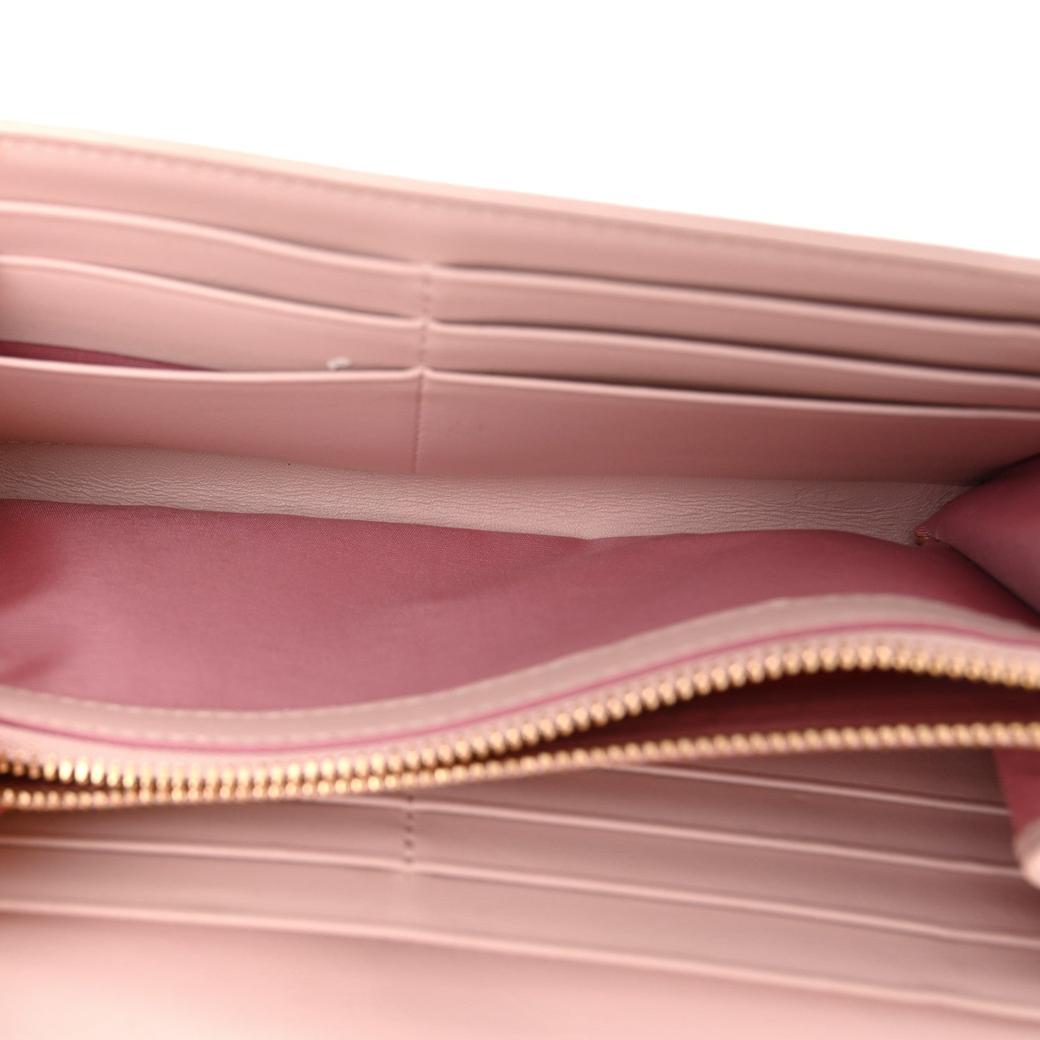 MCM Visetos Large Patricia Wallet On Chain Soft Pink 5 of 14
