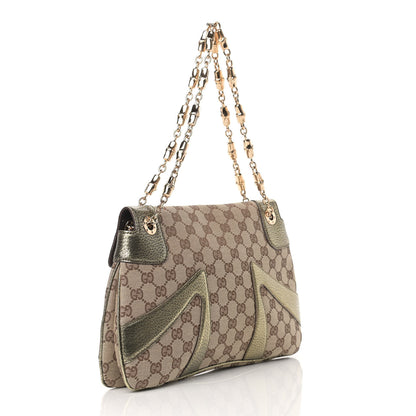 Gucci Monogram Tom Ford Jeweled Dragon Bag Gold 3 of 11