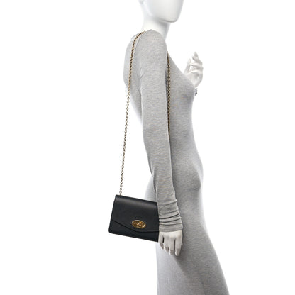 Mulberry Small Classic Grain Calfskin Small Darley Black 2 of 9