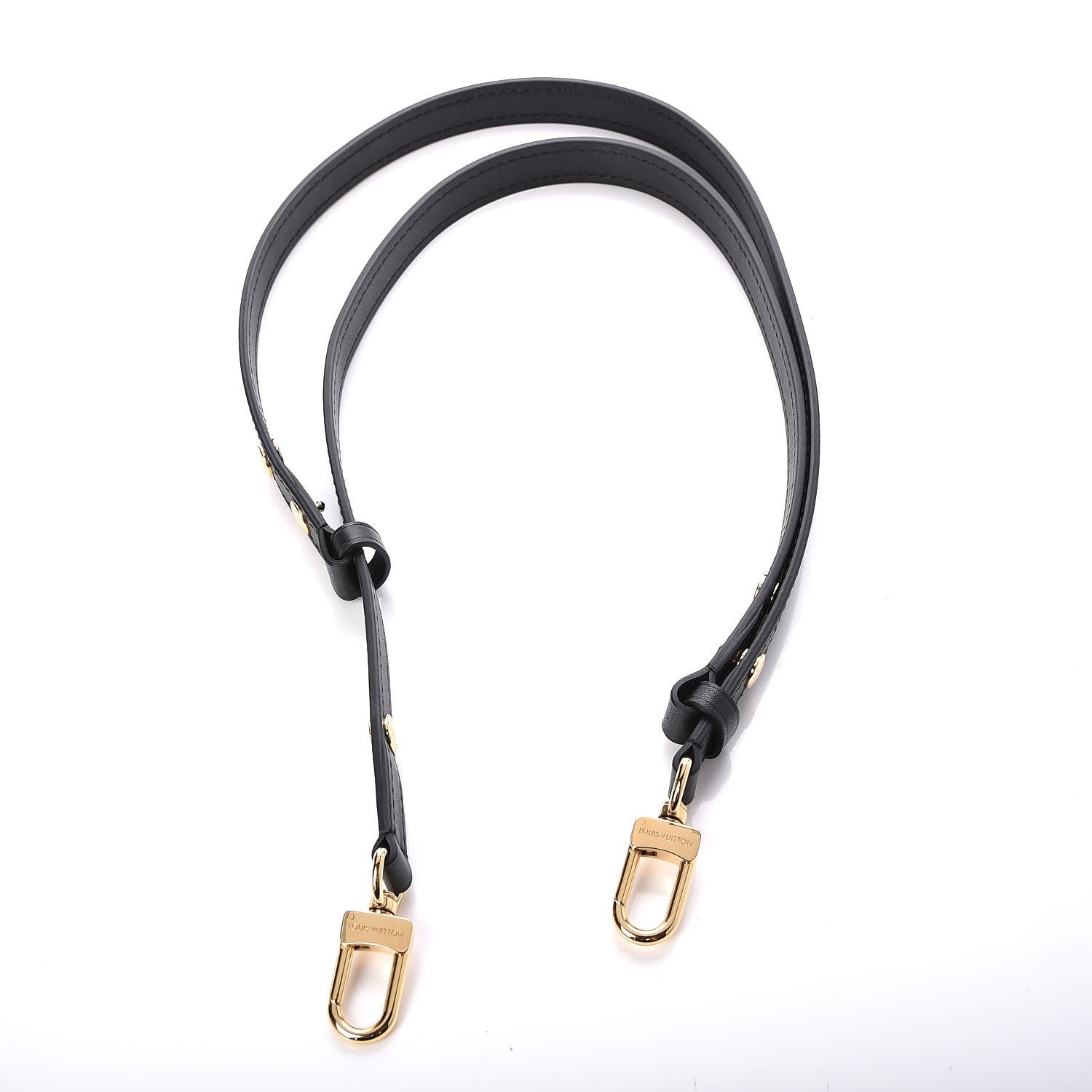 Louis Vuitton Calfskin Neonoe Shoulder Strap Black 4 of 4