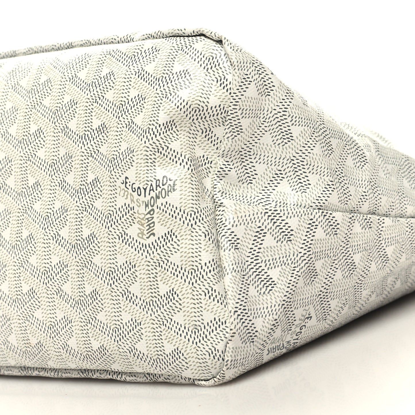 Goyardine Boheme Hobo White