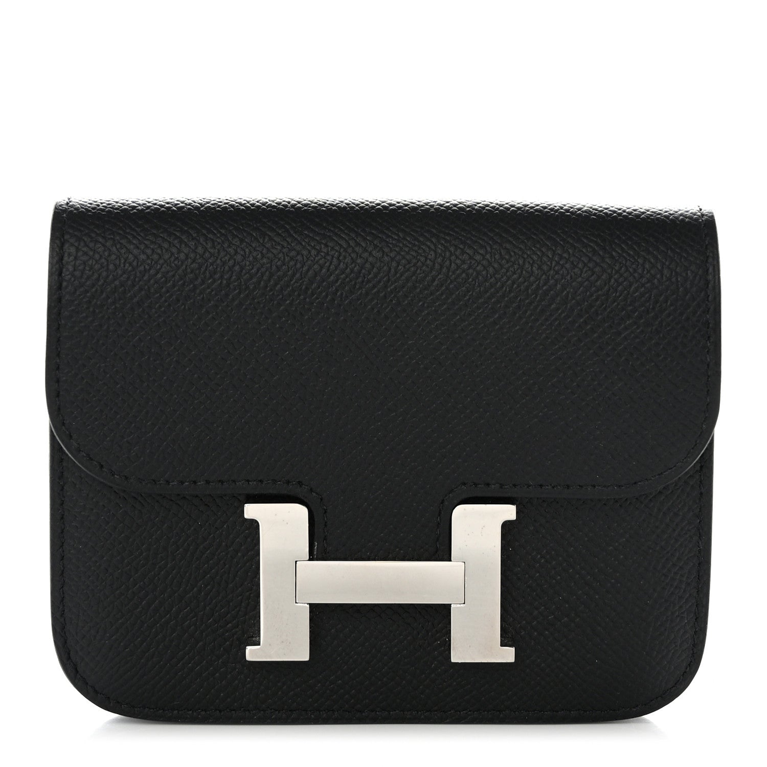 Hermes Epsom Constance Slim Wallet Black 1 of 13