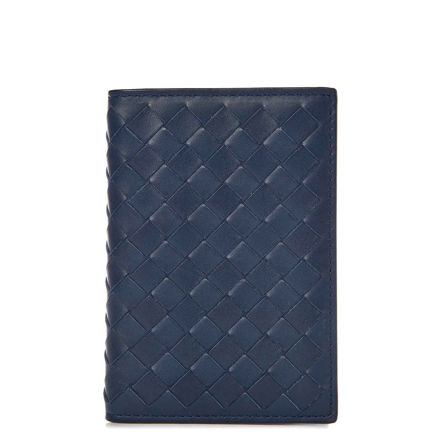 Intrecciato VN Card Case Blue