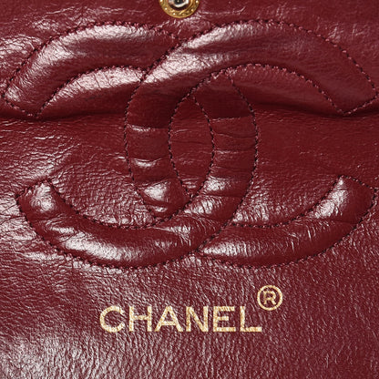 Chanel Lambskin Quilted Medium Double Flap Black 7 of 11
