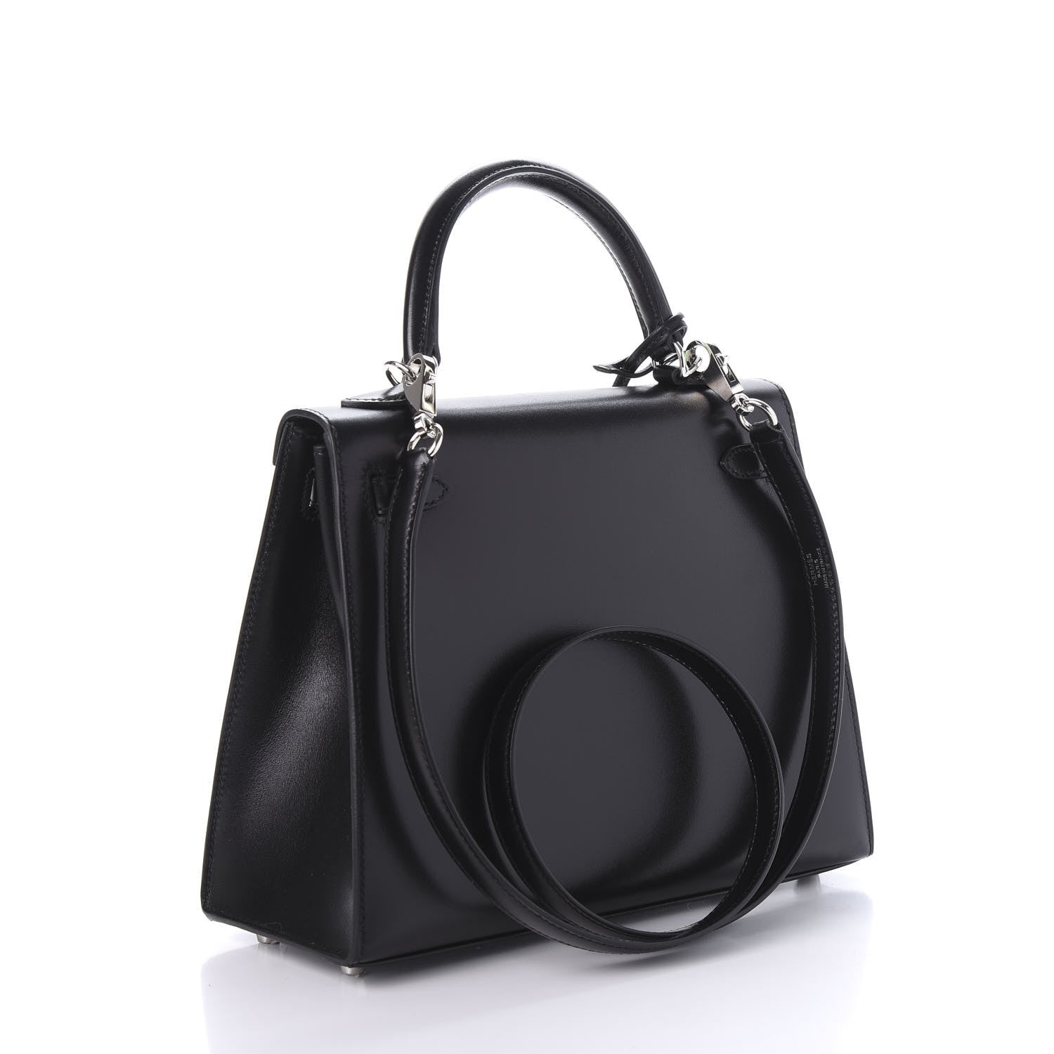 Hermes Box Kelly Sellier 25 Black 2 of 13