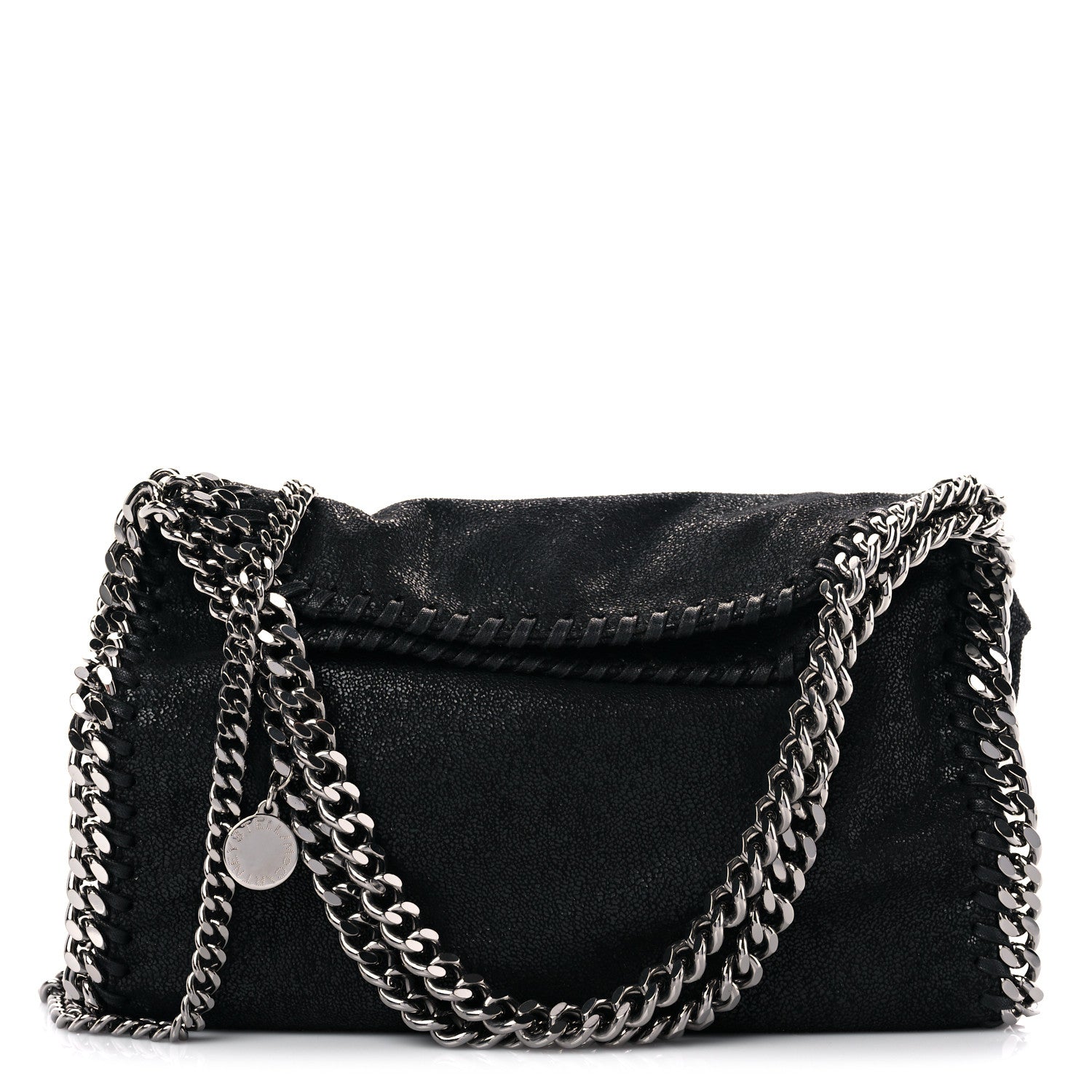 Stella McCartney Shaggy Deer Falabella Mini Crossbody Bag Black 1 of 8