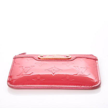 Louis Vuitton Vernis Key Pouch Rose Indien 7 of 14