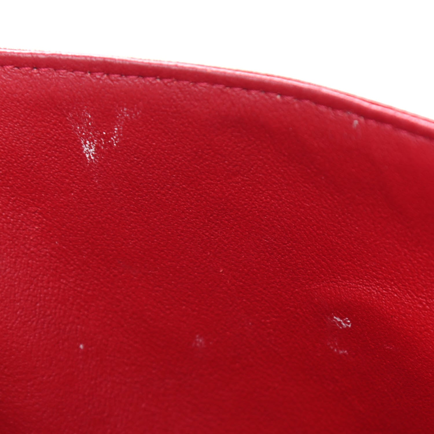 Chanel Lambskin Quilted Medium Double Flap Red 7 of 10