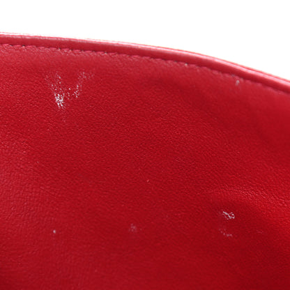 Chanel Lambskin Quilted Medium Double Flap Red 7 of 10