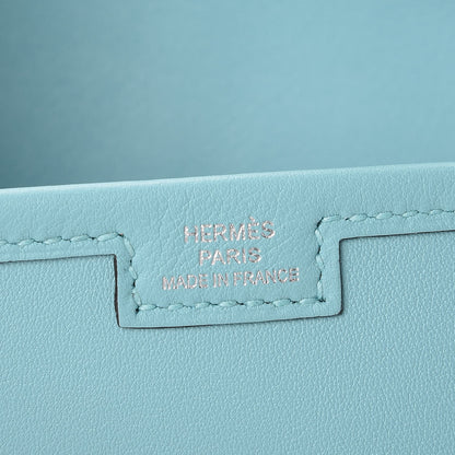 Hermes Swift Jige Elan 29 Clutch Bleu Atoll 6 of 7