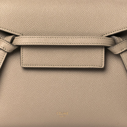 Celine Grained Calfskin Nano Belt Bag Light Taupe 8 of 10