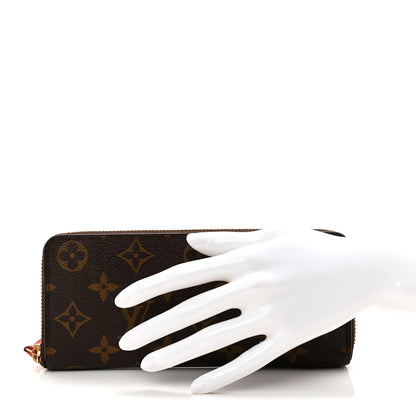 Louis Vuitton Monogram Clemence Wallet Grenade 2 of 10
