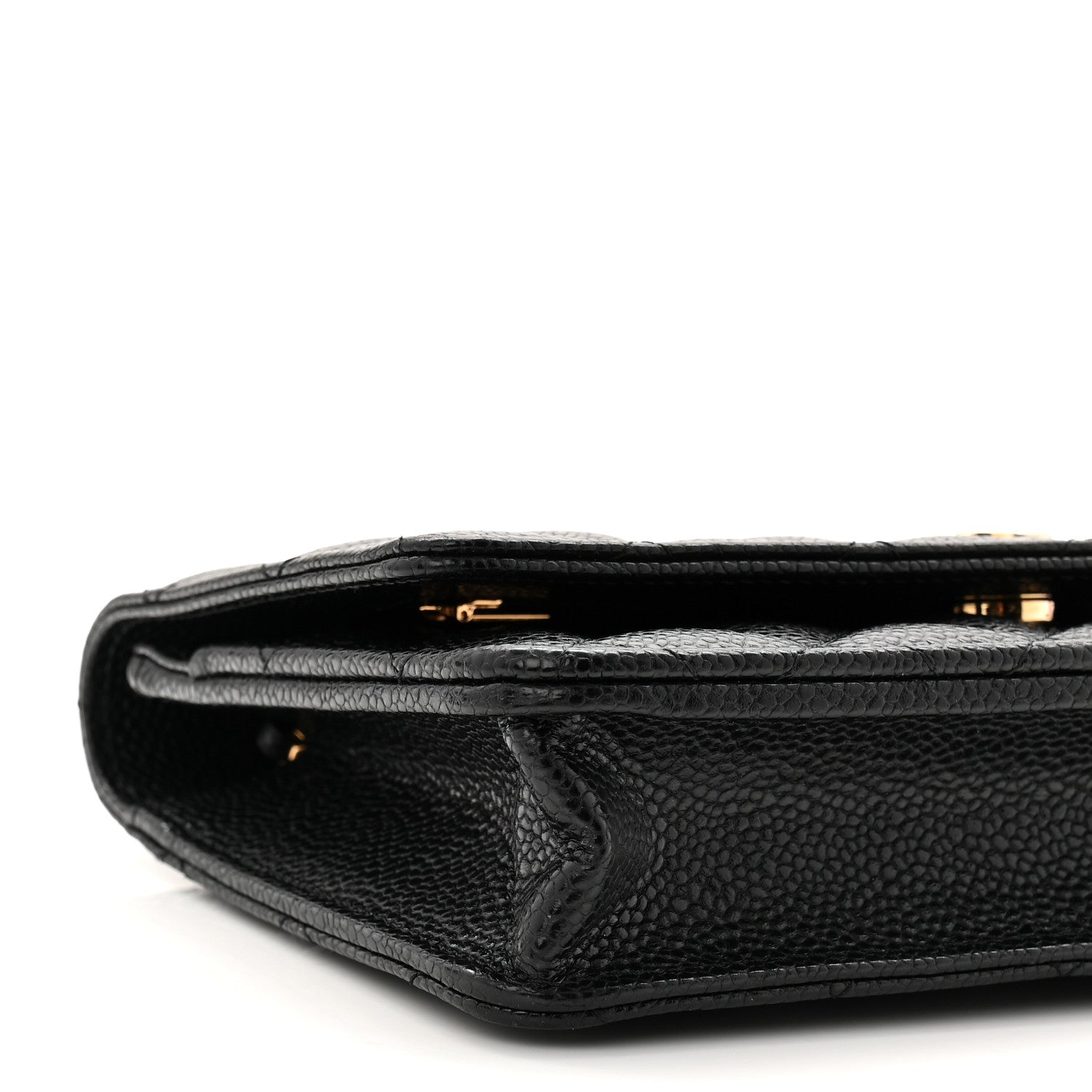 Chanel Caviar Quilted Wallet On Chain WOC Black 18 of 23