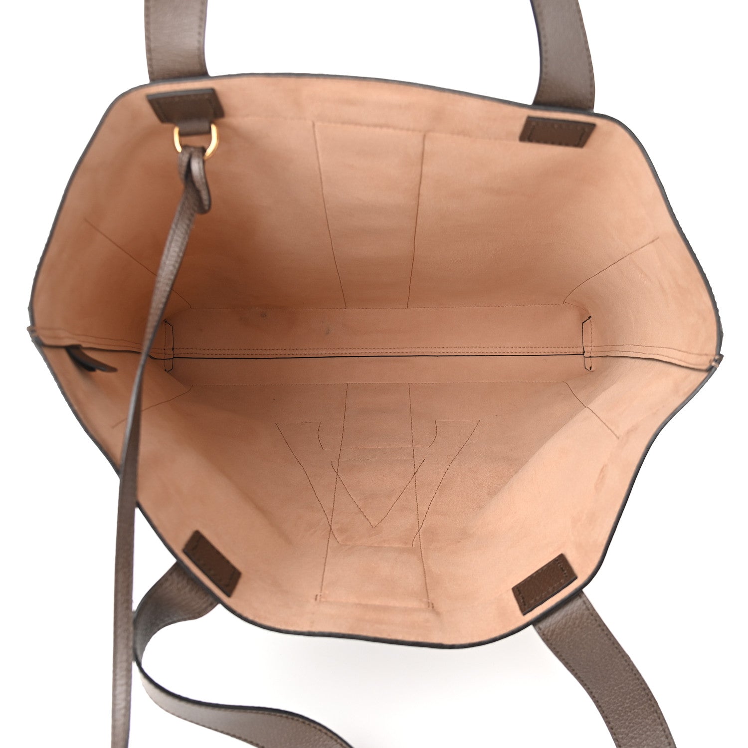 Gucci GG Supreme Monogram Web Large DIY Ophidia Vertical Shopping Tote Brown 5 of 9