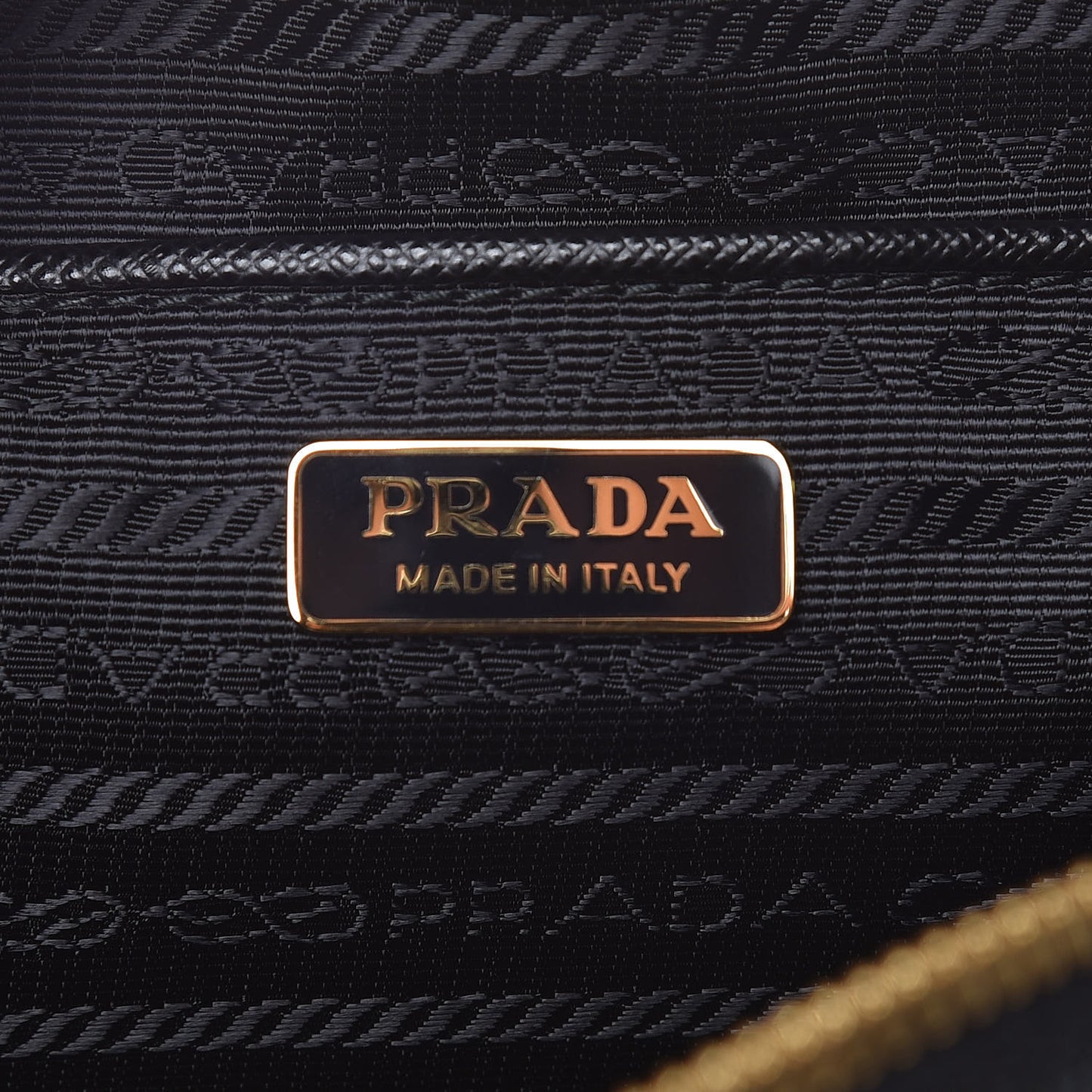 Saffiano Belt Bag Black