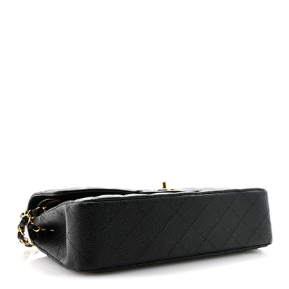 Chanel Caviar Quilted Medium Double Flap Black 4 of 12