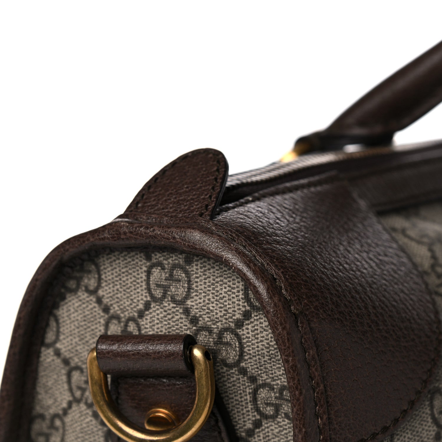 Gucci Soft GG Supreme Monogram Courrier Medium Duffle Bag Beige New Acero Multicolor 21 of 24