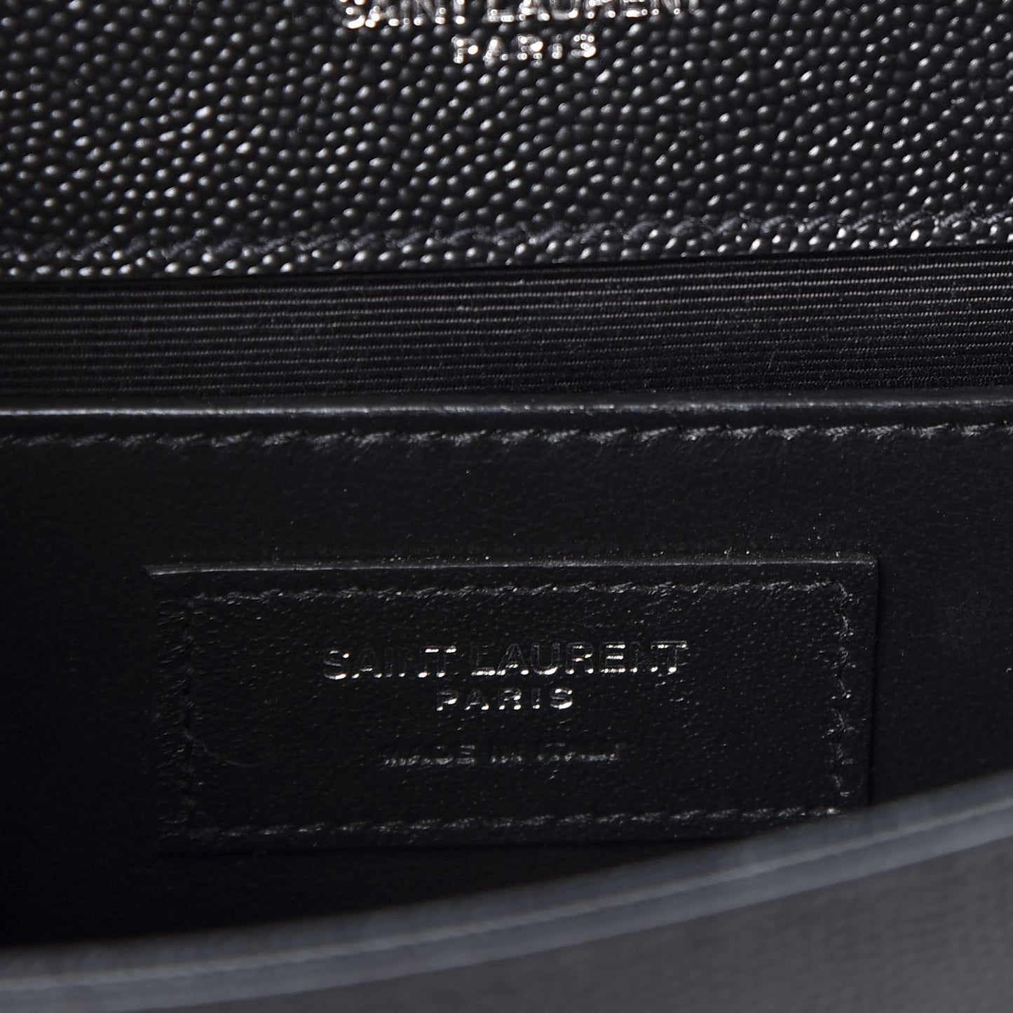 Grain De Poudre Small Monogram Kate Satchel Black