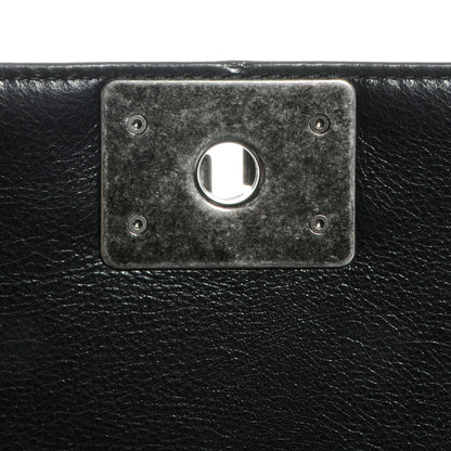 Chanel Lambskin Quilted Large Boy Flap Black 7 of 9