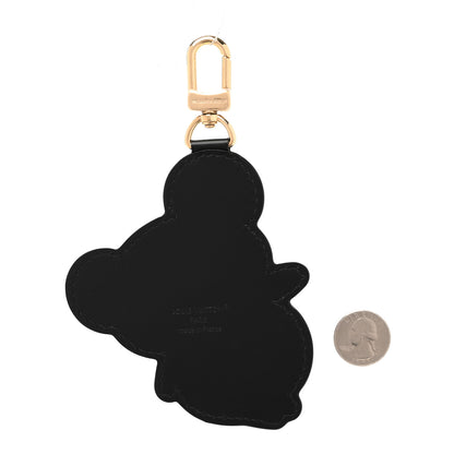 Louis Vuitton LV x TM Cowhide Monogram Superflat Panda Key Ring Bag Charm Multicolor 2 of 4