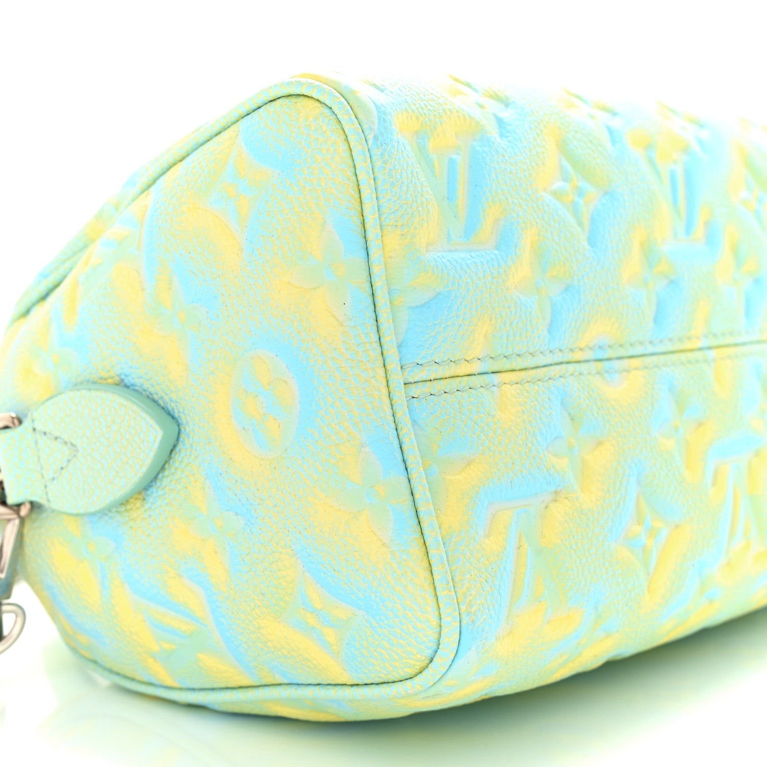 Louis Vuitton Empreinte Monogram Summer Stardust Speedy 20 Water Green 8 of 10