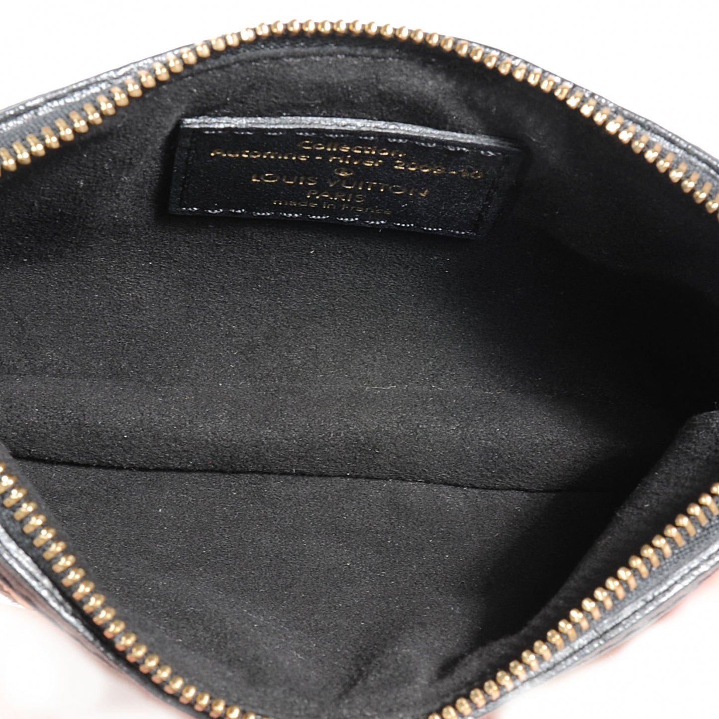 Monogram Sequins Eclipse Mini Pochette Gold