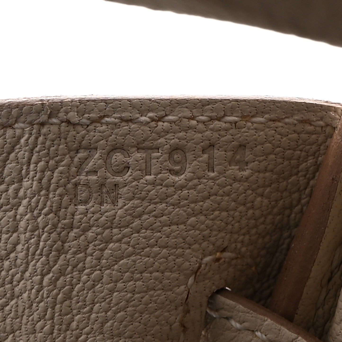 Togo Birkin 25 Craie