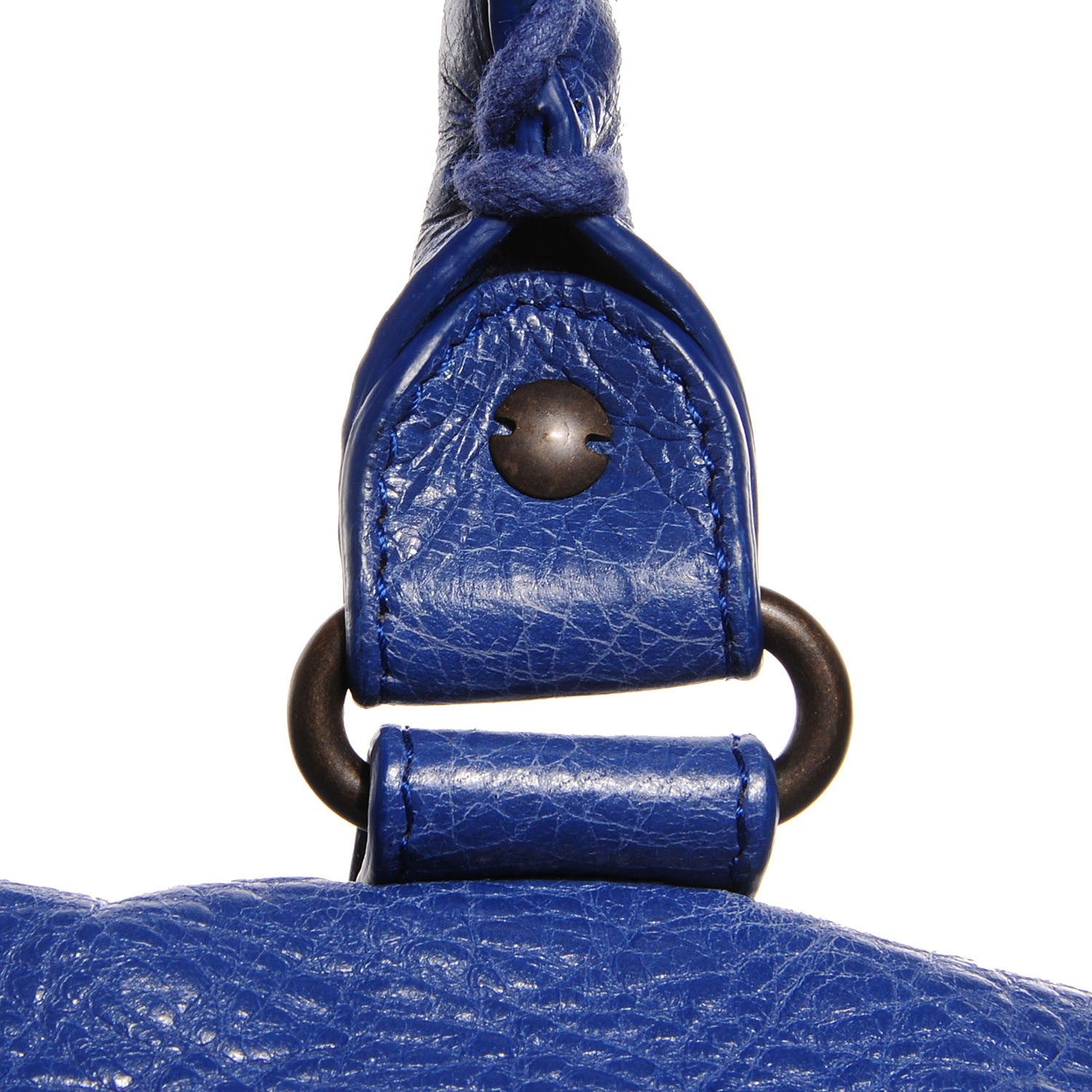 Balenciaga Agneau Classic Hardware Maxi Twiggy Bleuette 12 of 17