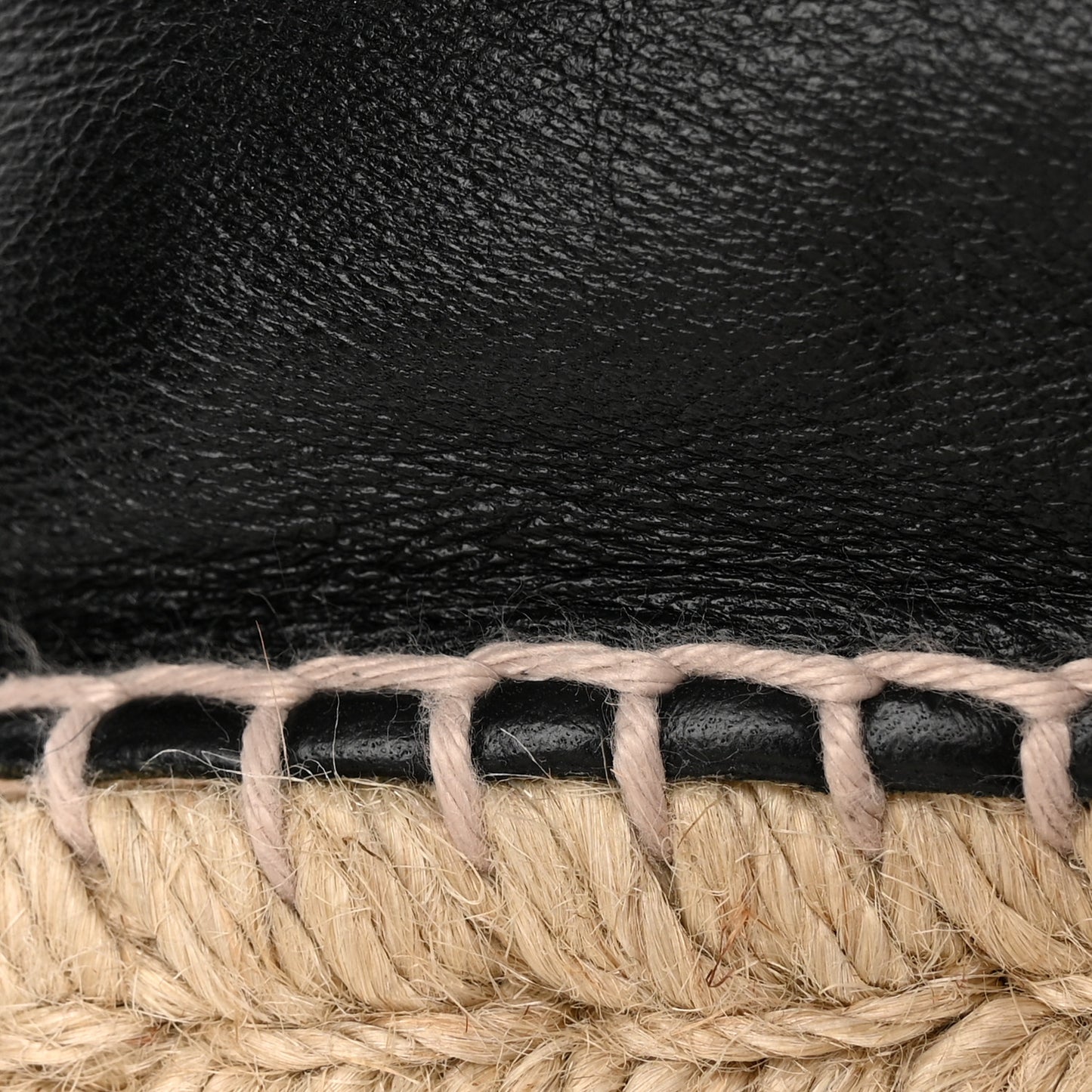 Lambskin CC Espadrilles 37 Black