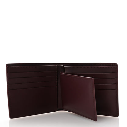 Burberry Calfskin Logo Ronan Bi-Fold Wallet Oxblood 5 of 6