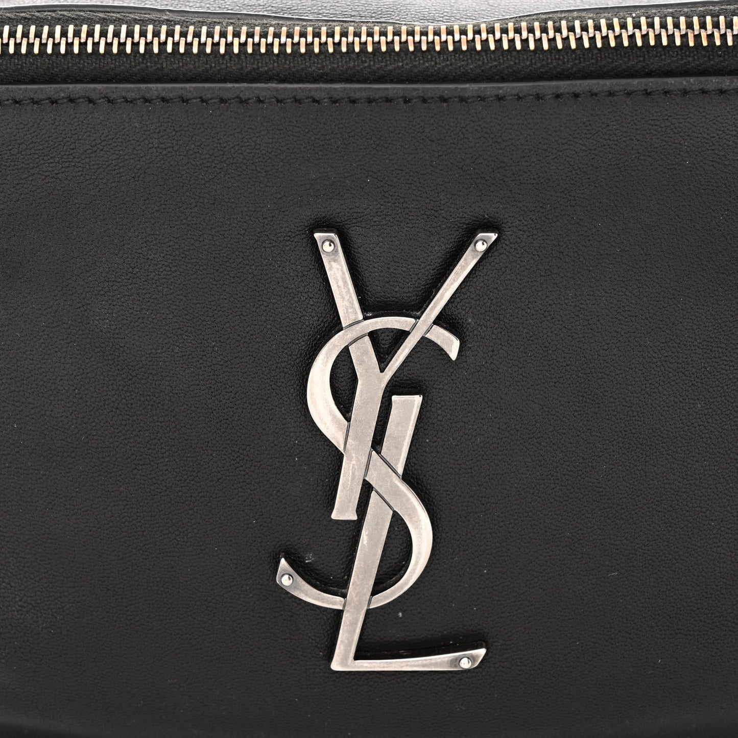 Calfskin Monogram Belt Bag Black