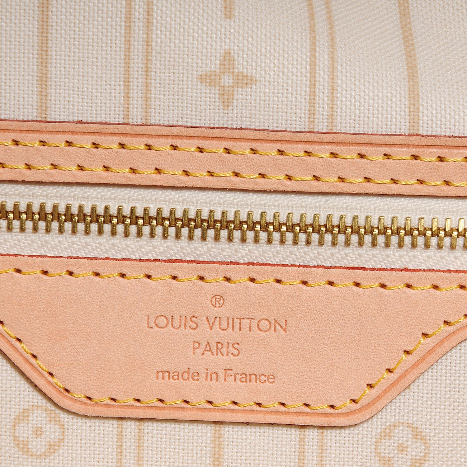 Louis Vuitton Damier Azur Neverfull MM 6 of 7