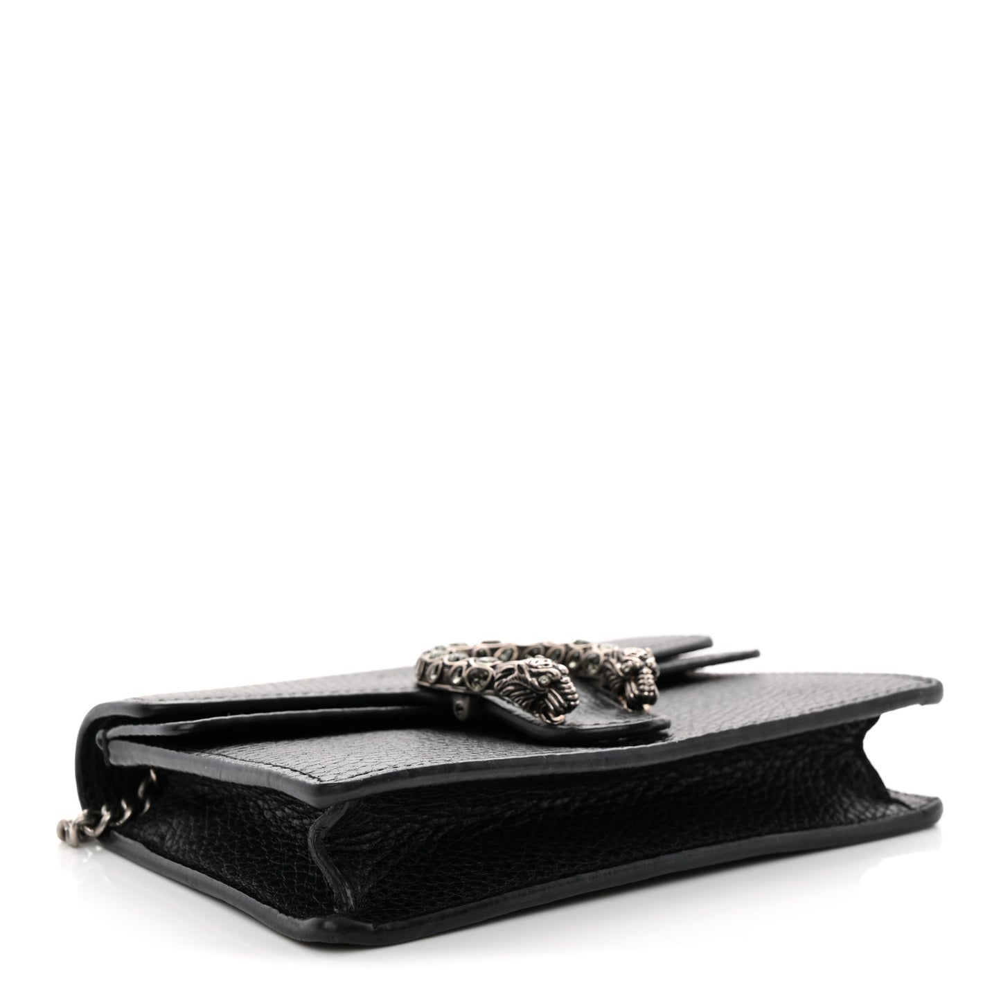 Calfskin Super Mini Dionysus Shoulder Bag Black