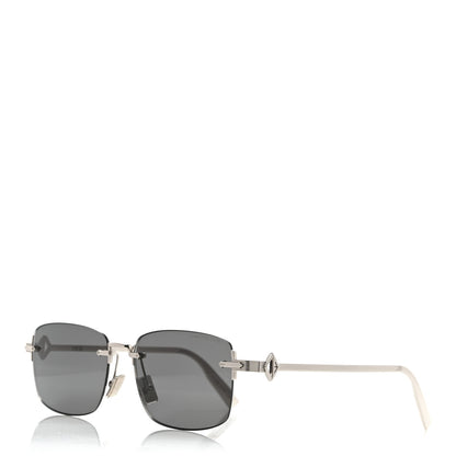 Christian Dior Metal CD Diamond S11U Sunglasses Silver 1 of 9