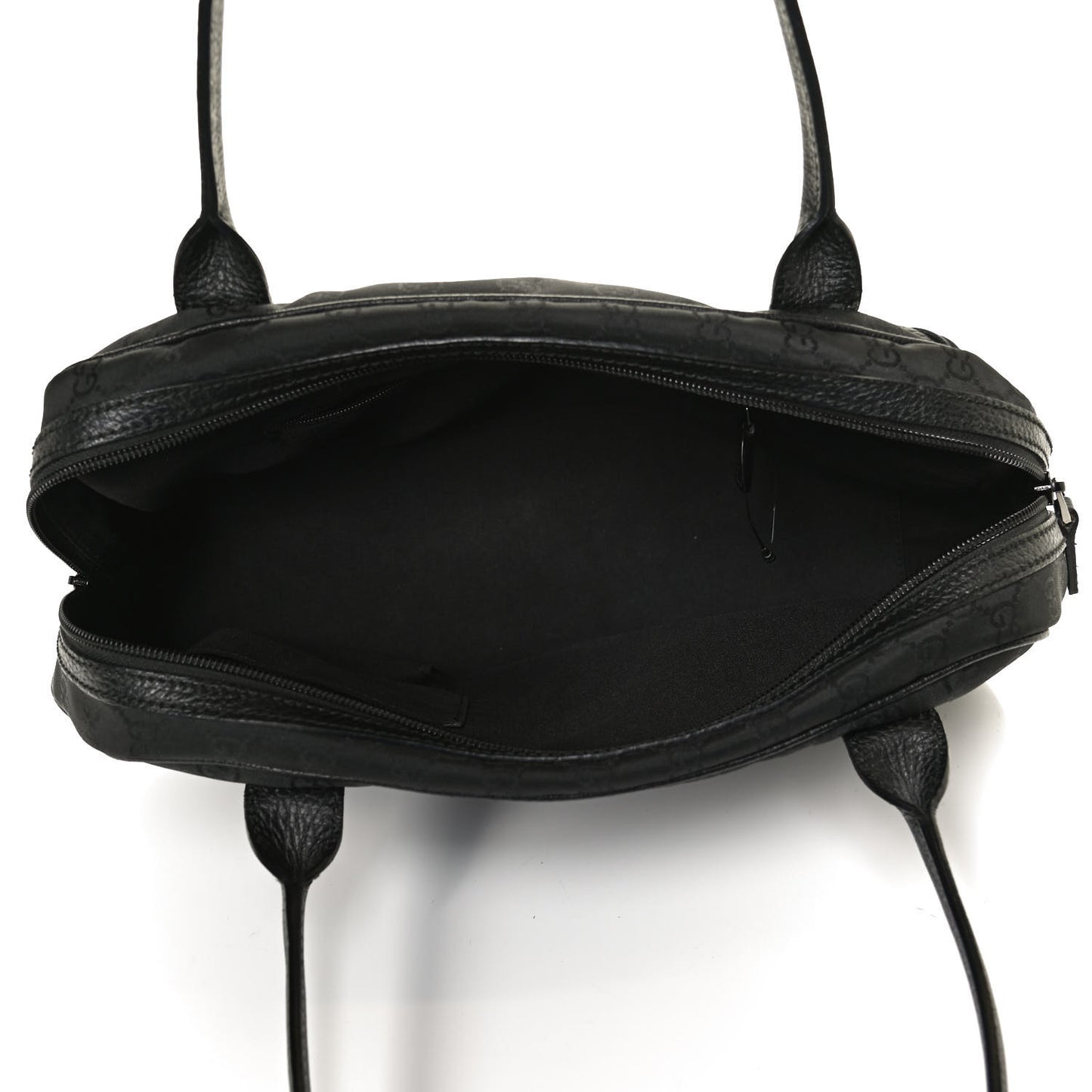 Canvas Monogram Web Princy Boston Black