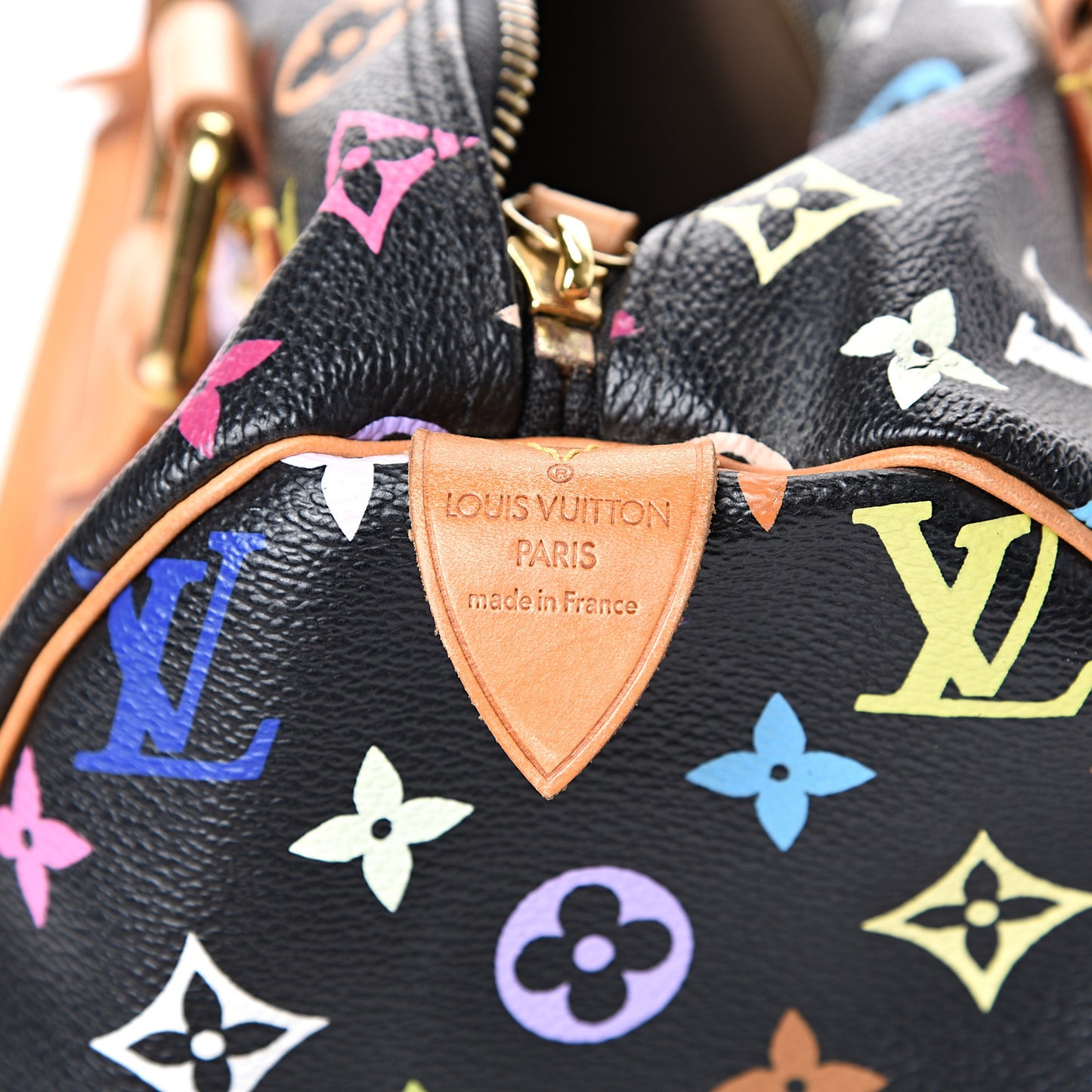 Monogram Multicolor Speedy 30 Black