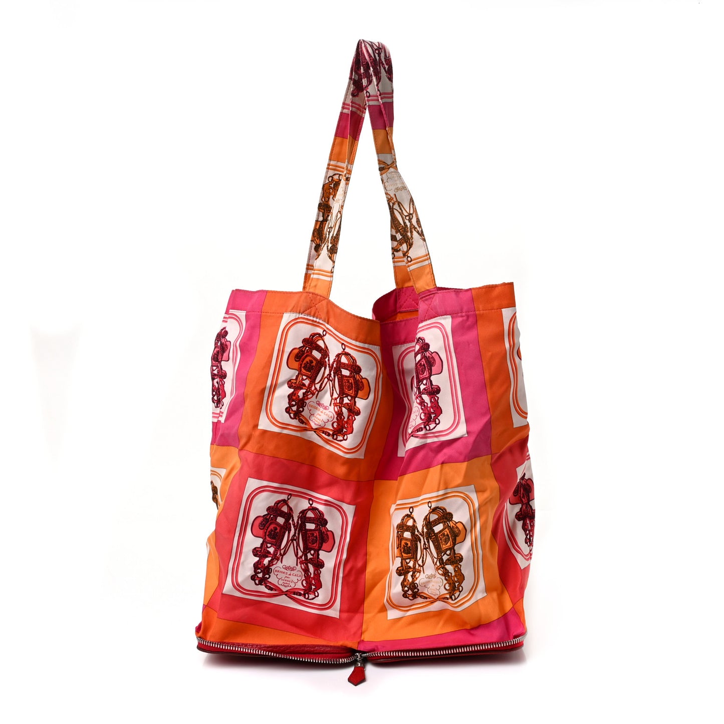 Buffle Brides de Gala Silky Pop Shopper Tote Rouge Garance