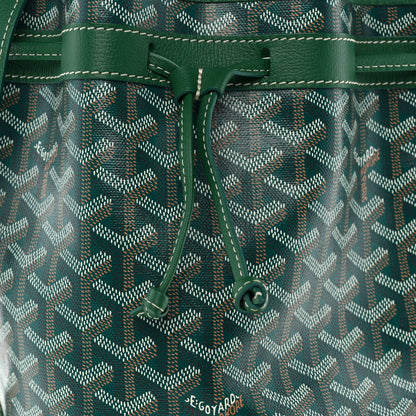 Goyard Goyardine Petit Flot Bucket Bag PM Green 7 of 9