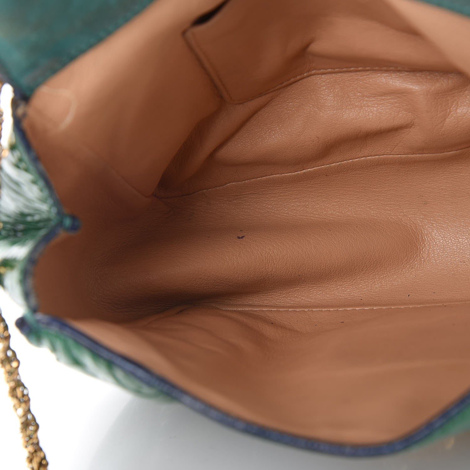 Chloe Patent Calfskin Small Elsie Shoulder Bag Green 9 of 14
