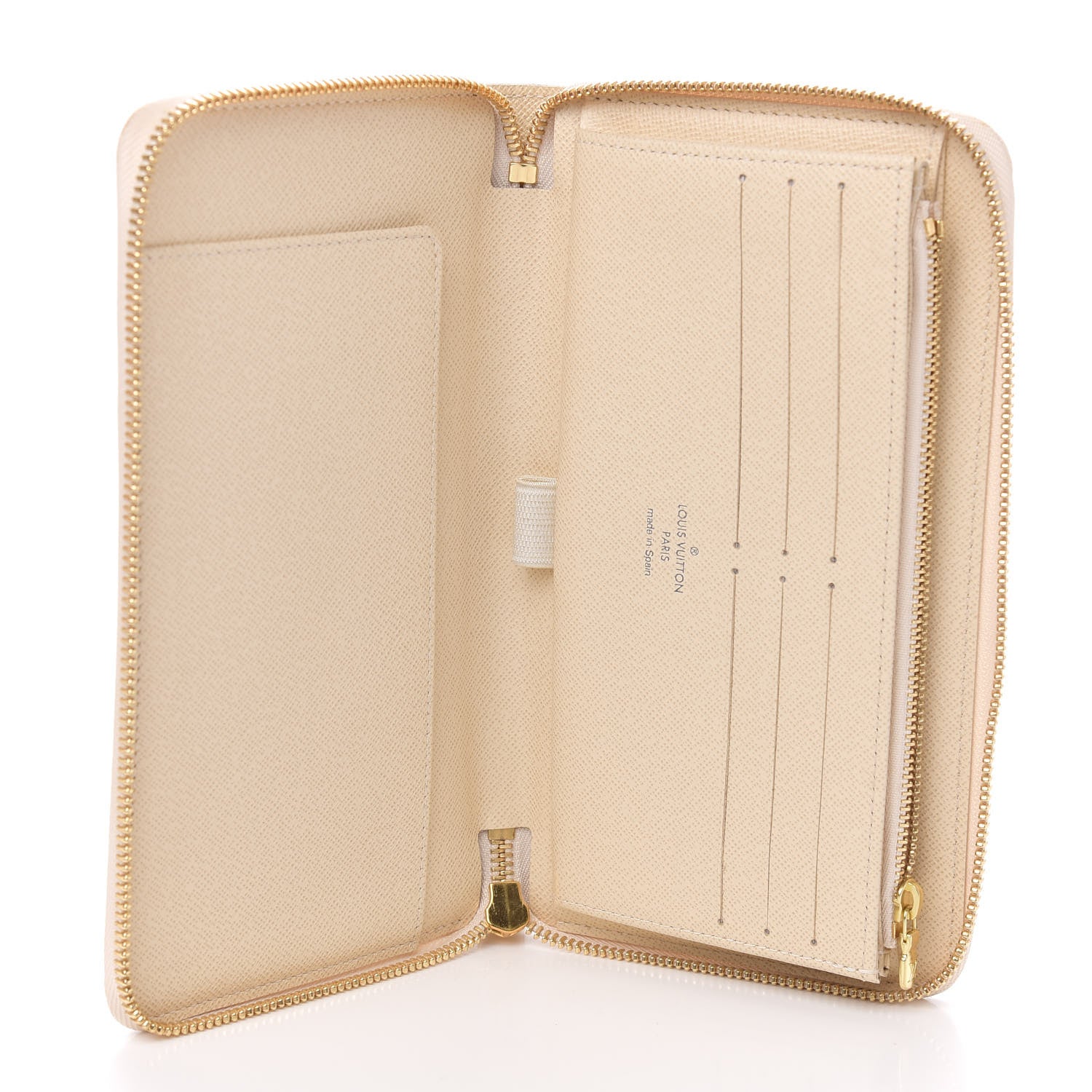 Louis Vuitton Damier Azur Zippy Organizer Wallet 5 of 8