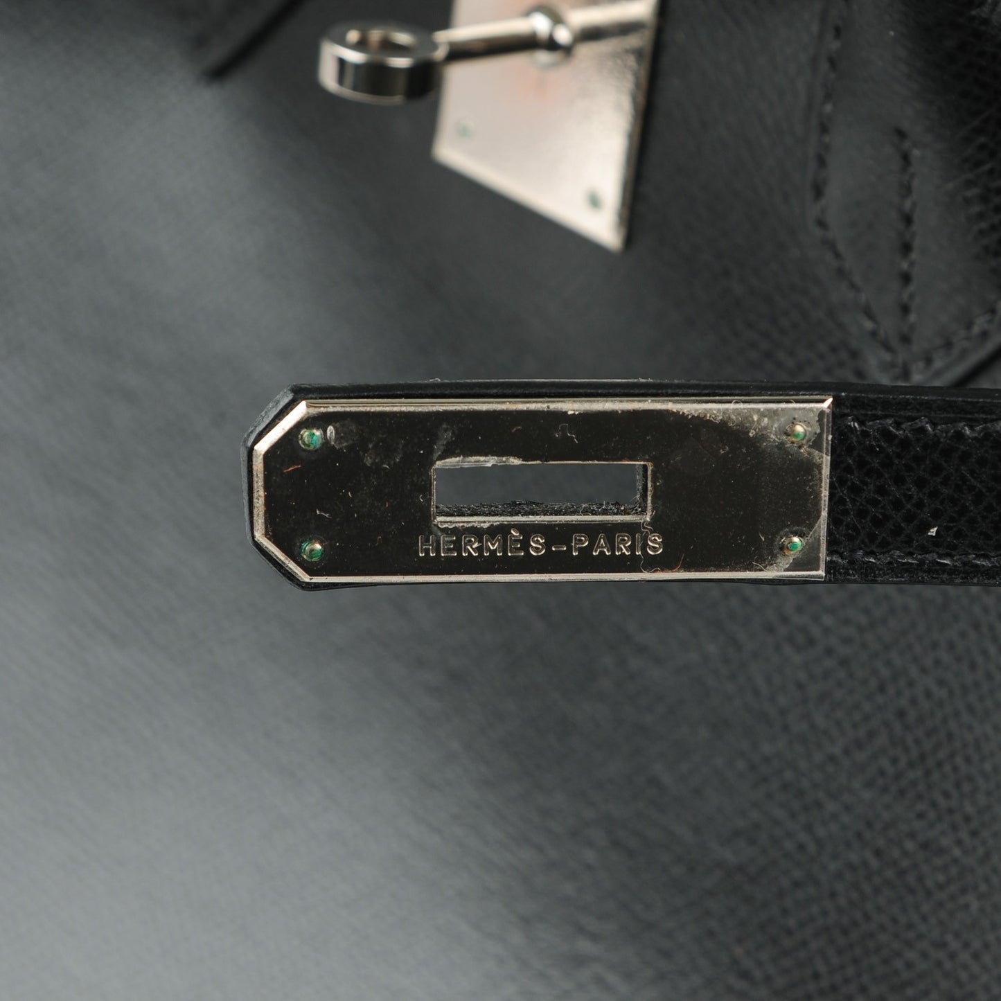 Epsom Birkin 30 Black