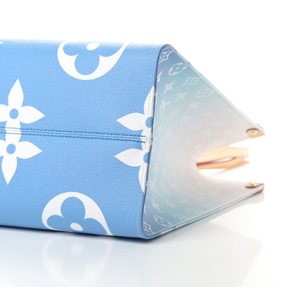 Louis Vuitton Monogram Giant By The Pool Onthego GM Blue 9 of 9