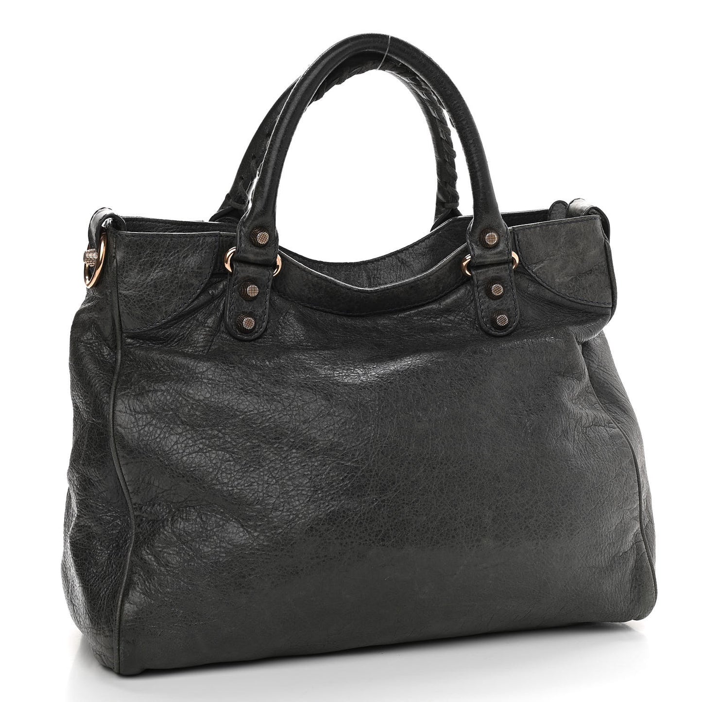 Agneau Giant 12 Rose Gold Hardware Velo Anthracite