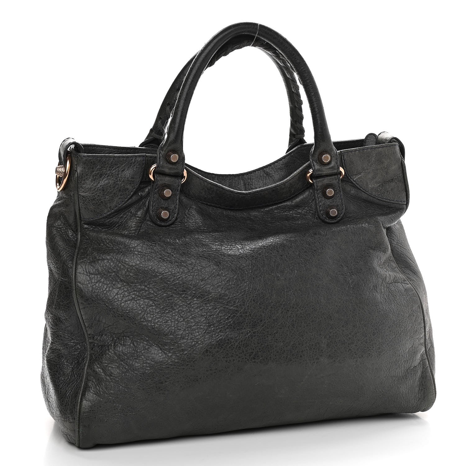 Balenciaga Agneau Giant 12 Rose Gold Hardware Velo Anthracite 3 of 11
