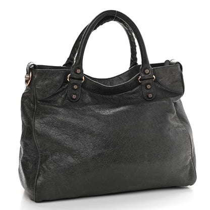 Balenciaga Agneau Giant 12 Rose Gold Hardware Velo Anthracite 3 of 11