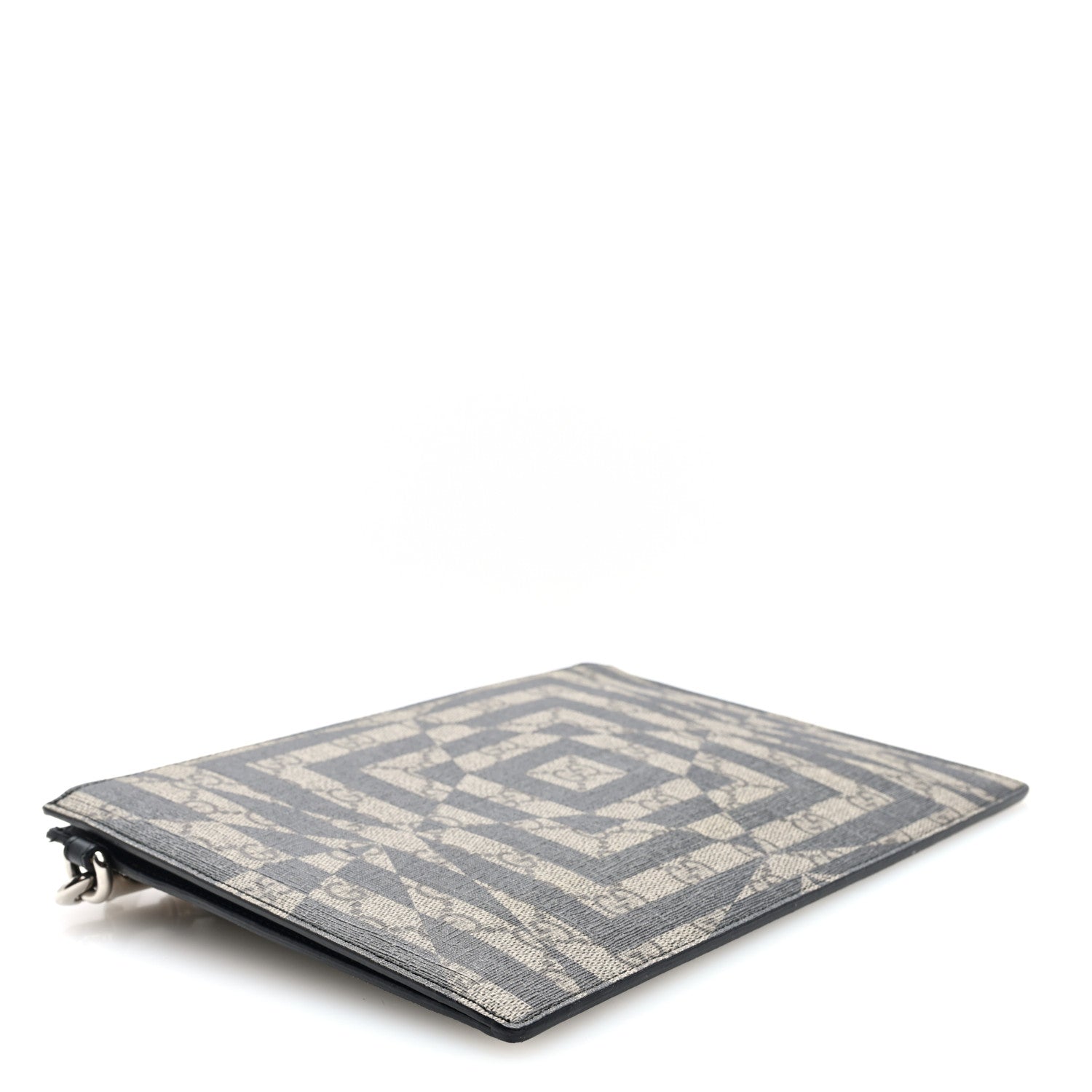 Gucci GG Supreme Monogram Caleido Wristlet Black 4 of 6